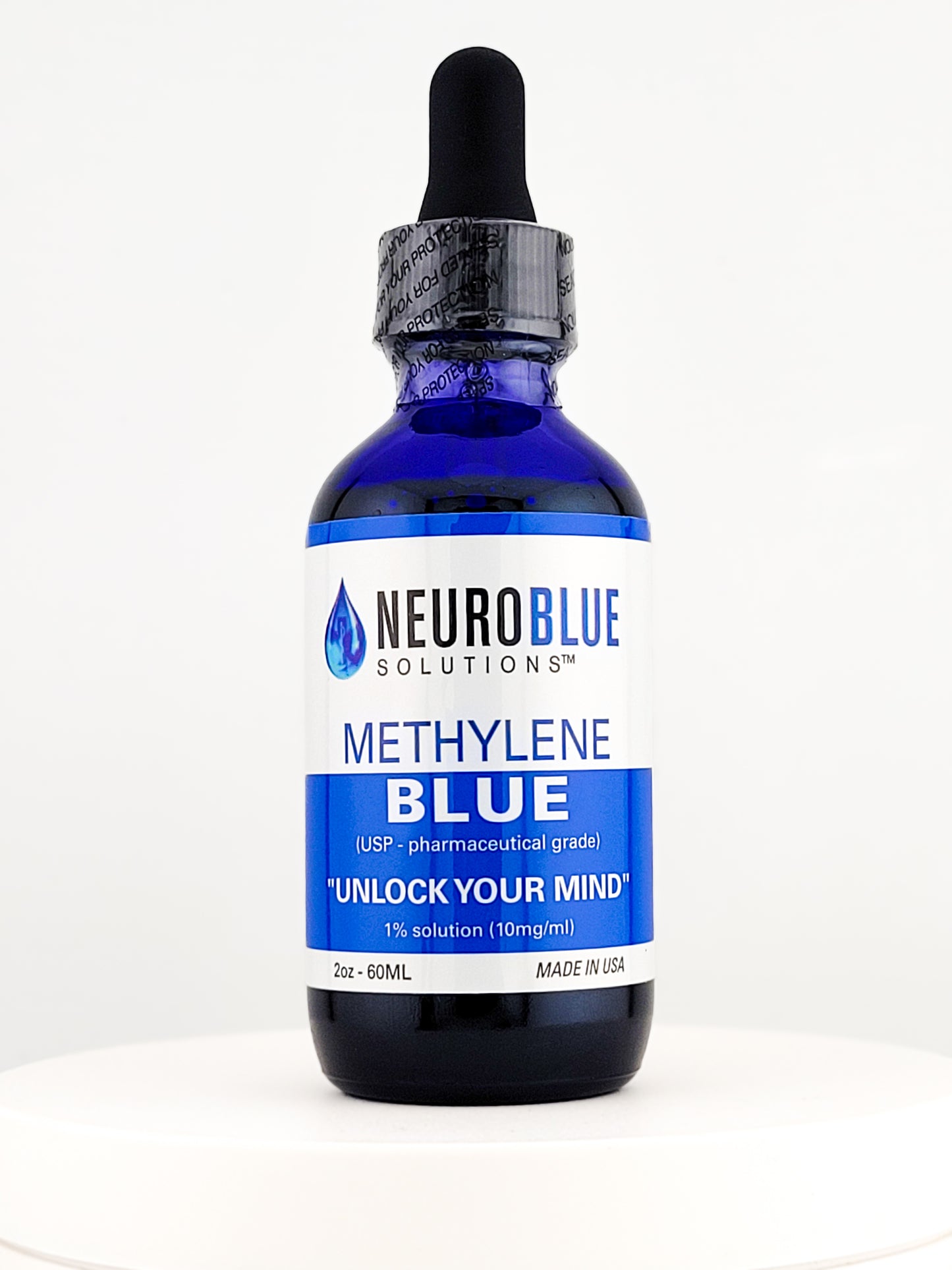 Methylene Blue USP Grade 2oz Bottle Dropper