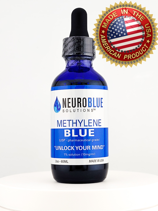 Methylene Blue USP Grade 2oz Bottle Dropper