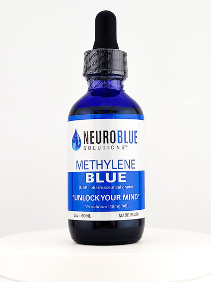 Methylene Blue USP Grade 2oz Bottle Dropper
