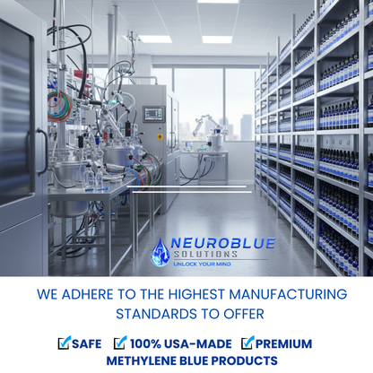 Methylene Blue USP Grade Bottle Dropper 4oz Two Pack